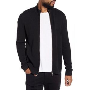 Black Theory Udeval Mock Neck Zip Cardigan Sweater
Cotton Knit XXL